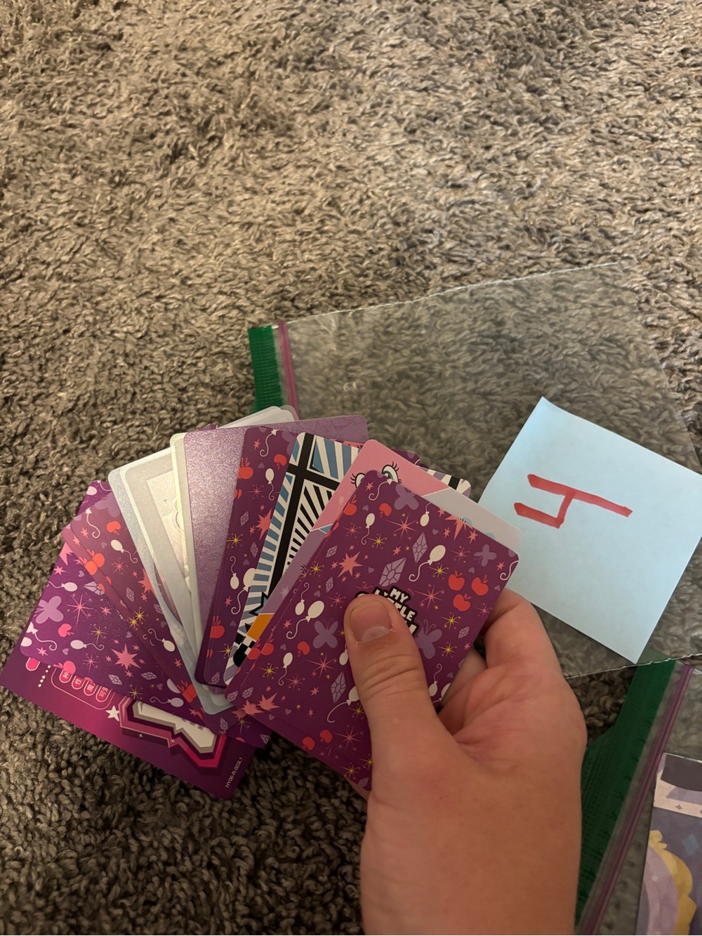 My Little Pony Purple Collectible Playing Card Deck